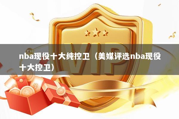 nba现役十大纯控卫（美媒评选nba现役十大控卫）